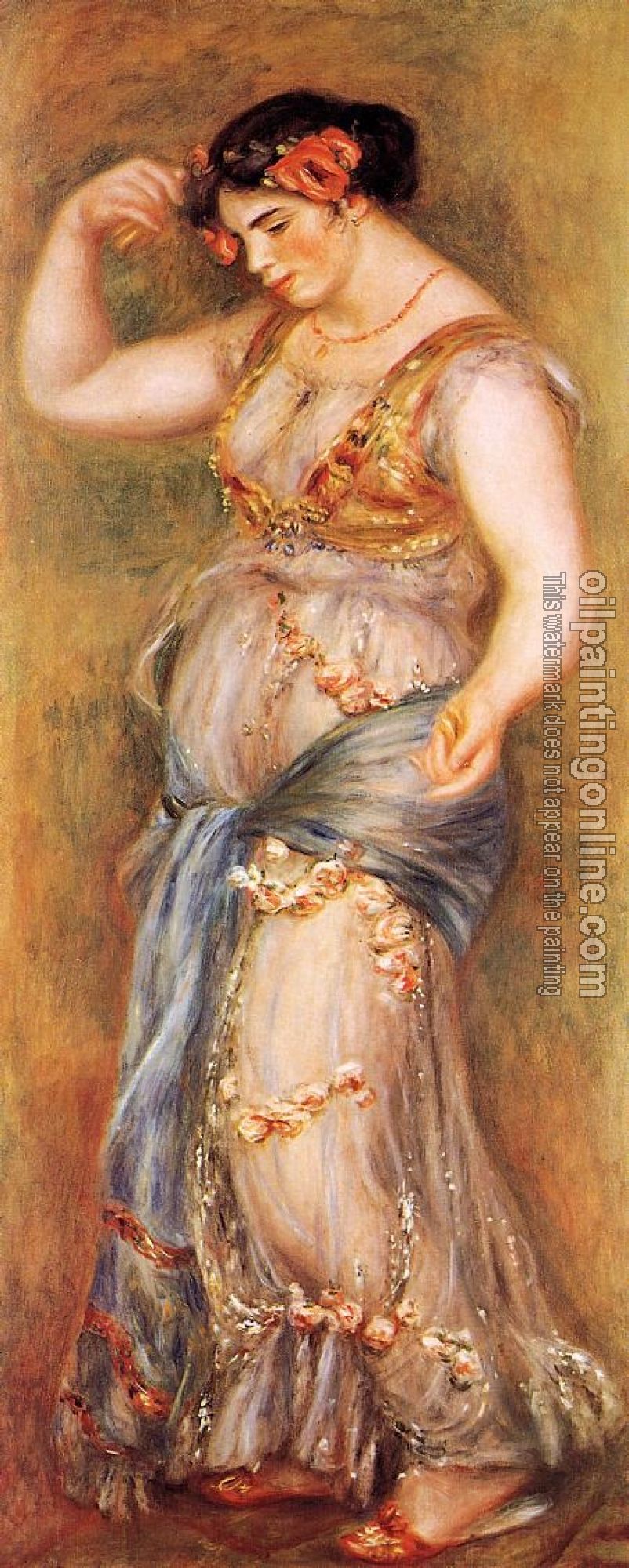 Renoir, Pierre Auguste - Dancer with Castanets